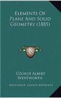 Elements Of Plane And Solid Geometry (1885)
