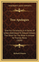 Two Apologies