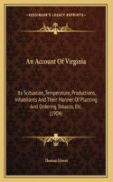 An Account Of Virginia