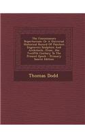 The Connoisseurs Repertorium: Or a Universal Historical Record of Painters Engravers Sculptors and Architects...From...the Twelfth Century to the PR