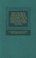 Berzelius Und Liebig: Ihre Briefe Von 1831-1845. Mit Erlauternden Einschaltungen Aus Gleichzeitigen Briefen Von Liebig Und Wohler ... Hrsg. Mit Unterstutzung Der Kgl. Bayer. Akademie Der Wissenschaften Von Justus Carriere: (German)