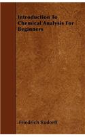 Introduction To Chemical Analysis For Beginners