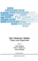 Hot Hadronic Matter