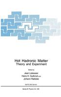 Hot Hadronic Matter