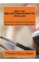 Zelf uw BELASTINGAANGIFTE invullen