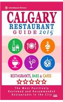 Calgary Restaurant Guide 2015