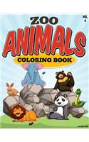 Zoo Animals Coloring Book Animals