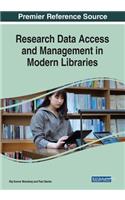 Research Data Access and Management in Modern Libraries