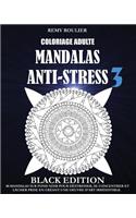 Coloriage Adulte Mandalas Anti-Stress Black Edition 3