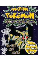 Amazing Pokemon Coloring Book For Kids and Adults