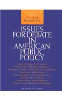 Issues for Debate in American Public Policy