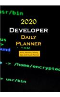 Developer 2020 Daily Planner