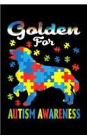 Golden For Autism Awareness