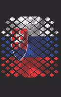 Slovakia Notebook: Slovakia Notebook - college book - diary - journal - booklet - memo - composition book - 120 sheets - Dot Grid paper 6x9 inch
