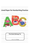 Lined Paper for Handwriting Practice