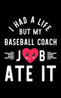 I Had A Life But My Baseball Coach Job Ate It
