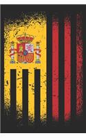 Spanien Flagge Notizbuch