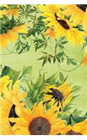 Sunflower College Ruled Notebook