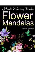 Adult Coloring Books Flower Mandalas