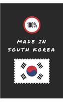100% Made in South Korea