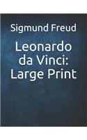 Leonardo Da Vinci: Large Print