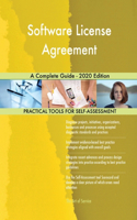 Software License Agreement A Complete Guide - 2020 Edition