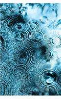 Beautiful Raindrop Patterns Journal: Take Notes, Write Down Memories in this 150 Page Lined Journal