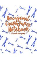 Hexagonal Graph Paper Notebook: (Hexagonal Graph Paper Notebook: 1/4 Inch Hexagons)