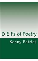 D E Fs of Poetry