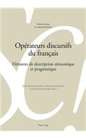 Opérateurs Discursifs Du Français