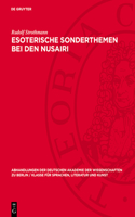 Esoterische Sonderthemen Bei Den Nusairi