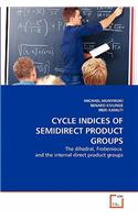 Cycle Indices of Semidirect Product Groups