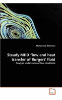 Steady MHD flow and heat transfer of Burgers' fluid