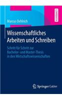 Wissenschaftliches Arbeiten Und Schreiben