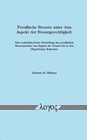 Preussische Steuern Unter Dem Aspekt Der Steuergerechtigkeit