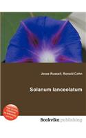 Solanum Lanceolatum
