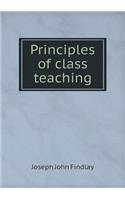 Principles of class teaching: (English)