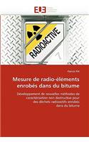 Mesure de Radio-?l?ments Enrob?s Dans Du Bitume