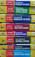 1st Year Post Basic B.sc Nursing Solved Examination Series SET of 8 Books
