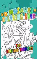 Dinosaurs Coloring Book For Kids & Toddlers