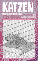 Muster Malbücher - Malbücher für Erwachsene - Tiere - Katzen