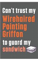 Can't trust my Wirehaired Pointing Griffon to guard my sandwich