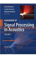 Handbook of Signal Processing in Acoustics, 2-Volume Set