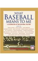 What Baseball Means to Me