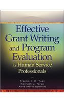 Effective Grant Writing and Program Evaluation for Human Service Professionals