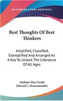 Best Thoughts Of Best Thinkers