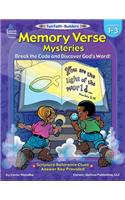 Memory Verse Mysteries: Grades 1-3