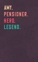 Amy. Pensioner. Hero. Legend.
