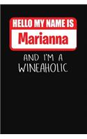 Hello My Name is Marianna And I'm A Wineaholic: Wine Tasting Review Journal