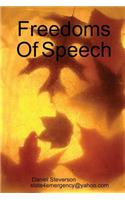 Freedoms Of Speech